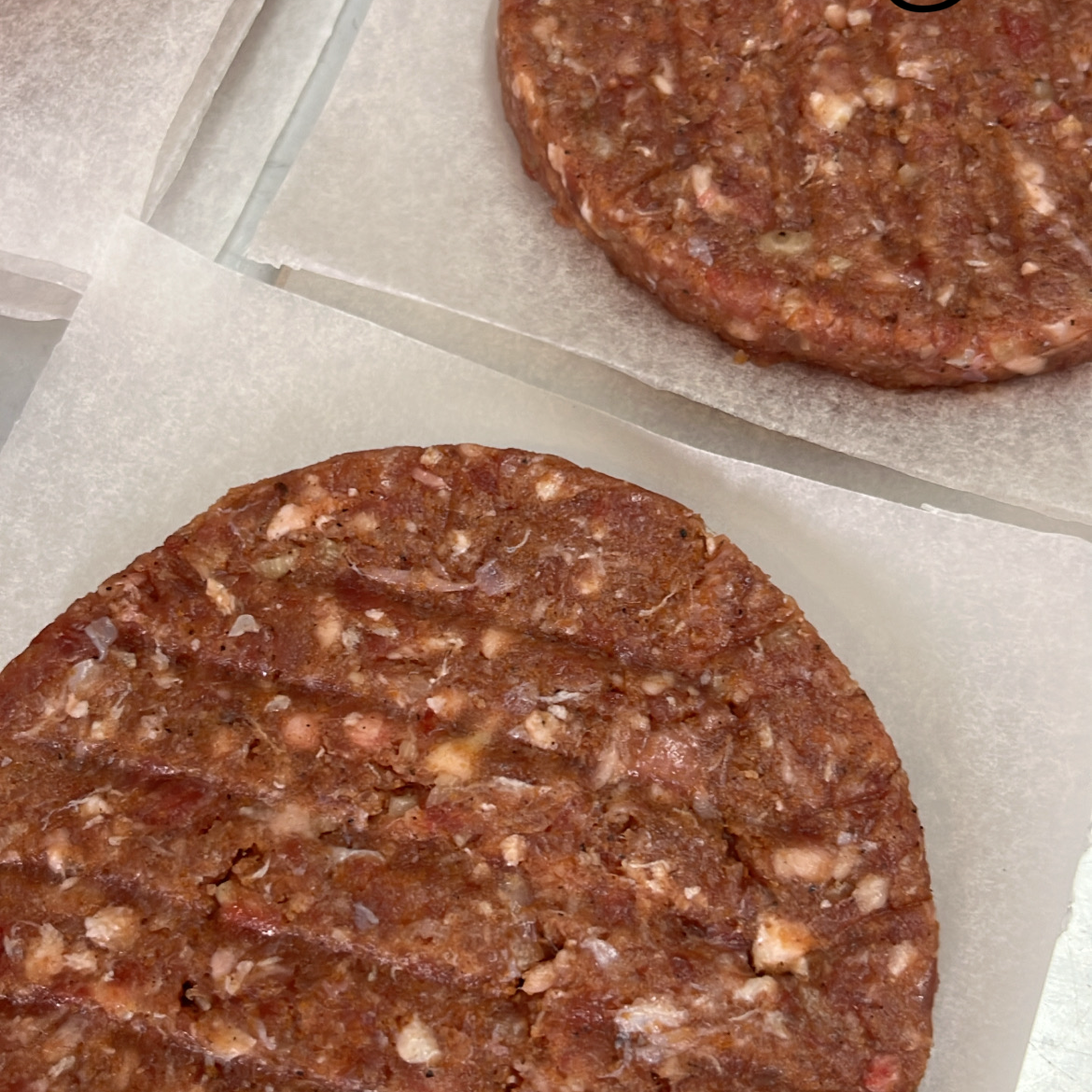 Beef patties / Rindfleisch Burger