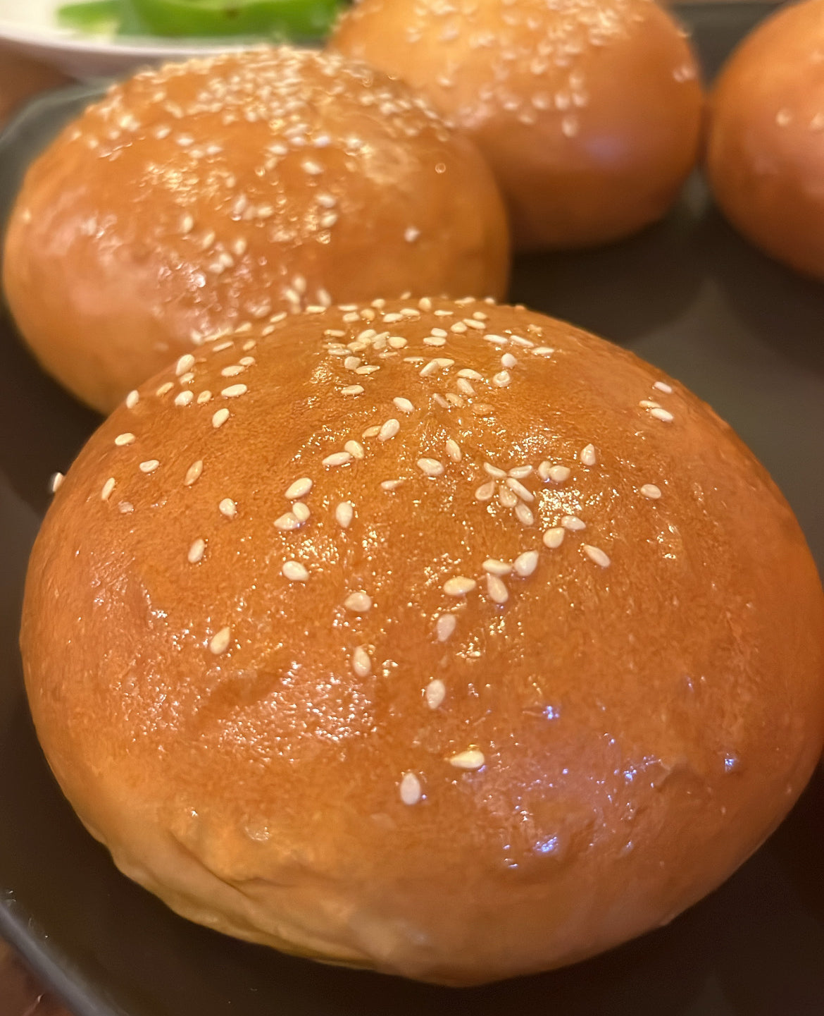 Burger buns / Hamburgerbrötchen min. order 4 pcs.