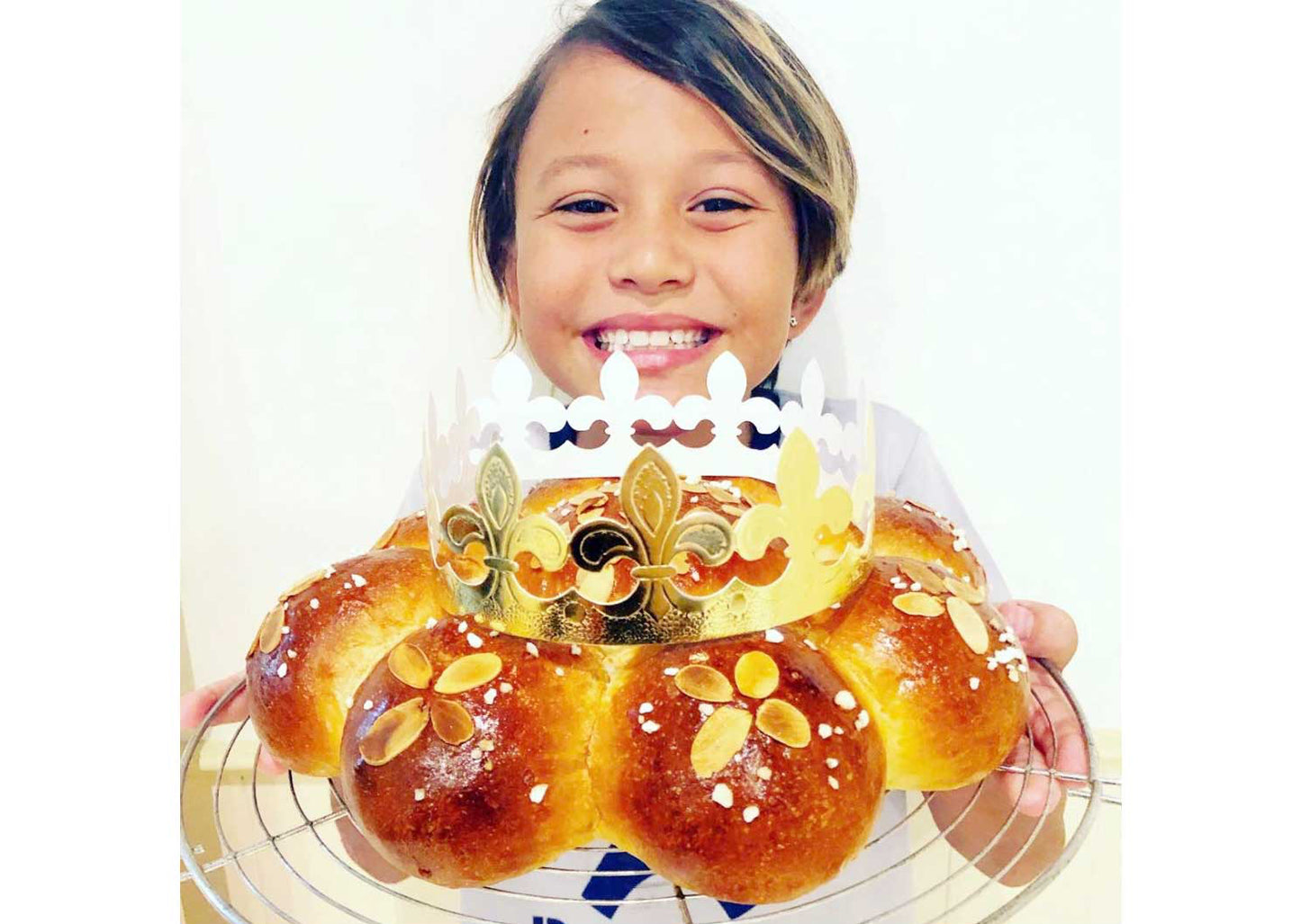 Dreikönigskuchen [Three Kings Cake]