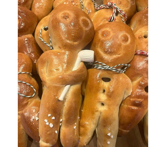 Grittibänz [Traditional Swiss Bread Man] min. order 2 pcs.