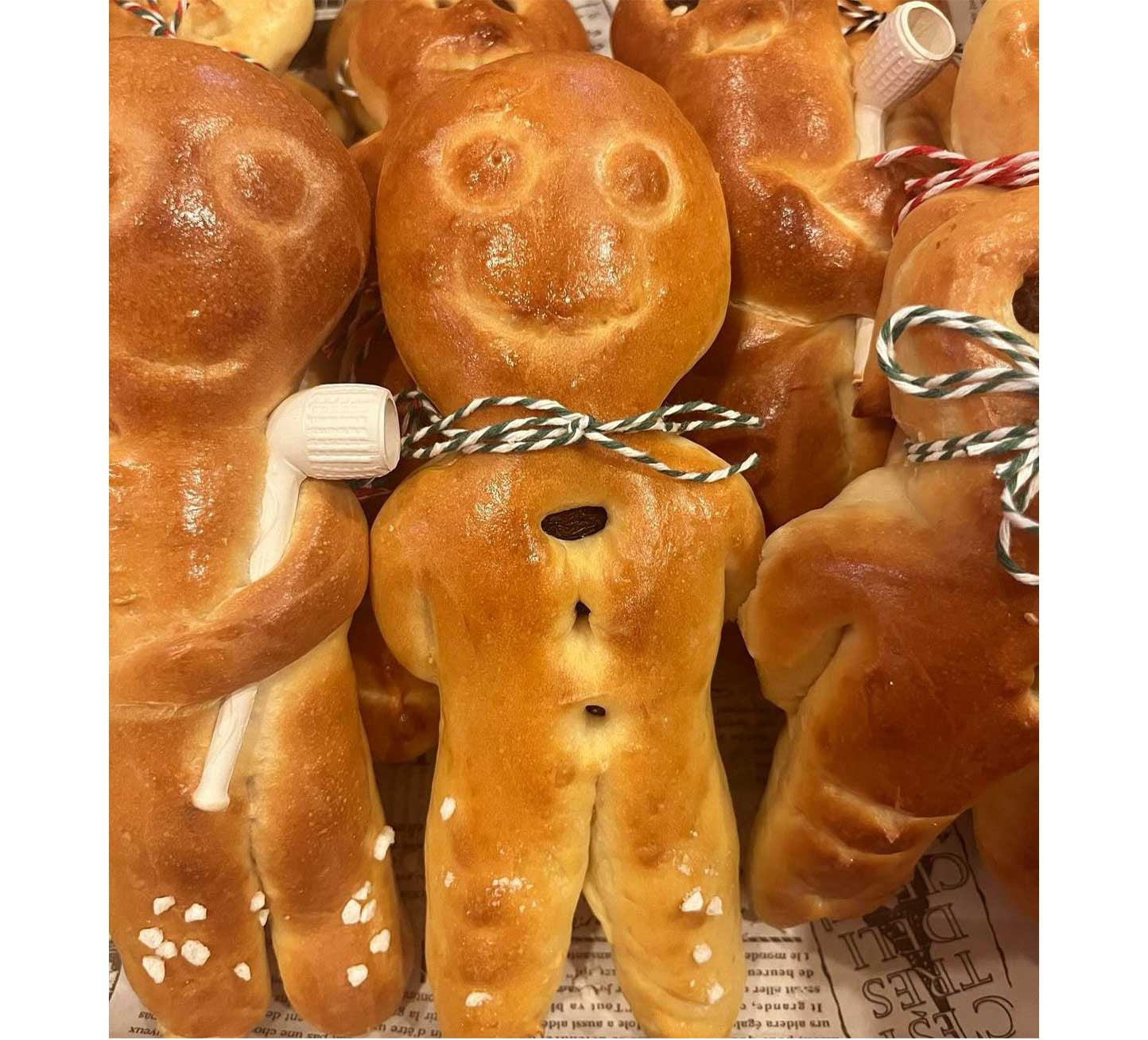Grittibänz [Traditional Swiss Bread Man] min. order 2 pcs.